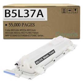 B5L37A Waste Toner Box Compatible for HP B5L37-67901 Toner for Color M552dn M553x M553xm M553n M553dn M553dnm M554dn M555dn M555x M577dn M577z M577f Printers(1 Pack)