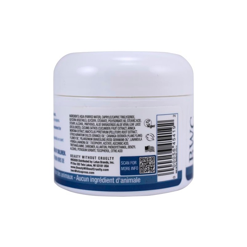 Beauty without Cruelty Facial Moisturizer Oil-Free, 2 Fluid Ounce