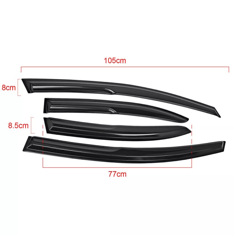 Gearzaar For 2006-2011 Honda Civic Sedan JDM 3D Wavy Mugen