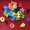 ZazzyKid Magnetic Letters & Numbers for Kids: 103 Foam Magnets
