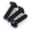 M5-0.8 x 20mm (50 Pack) Flanged Button Head Socket Cap