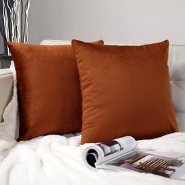 BARBONS Set of 2 Cushion Covers: 40 x 40 / 50 x 50 / 45 x 45 / 30 x 50 cm, Covers for Decorative Cushions/Lumbar Cushions: 40 x 40 / 45 x 45 / 50 x 50 cm, Cushion Covers: 40 x 40 / 45 x 45 / 50 x 57 cm