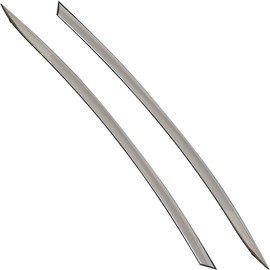 Priprilod Exterior Upper Molding Trim Pair Rear Passenger + Driver Compatible with Kia Optima 2016-2020# 87860D4000 87850D4000