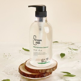 Cream Milk Mild Feminine Cleanser 520ml, 1 piece / 크림밀크 마일드 여성청결제 520ml, 1개