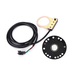 Pedal eléctrico para bicicleta eléctrica, sensor de asistencia, accesorio de ciclismo, juego de piezas de bicicleta, sensor de pedaleo de bicicleta eléctrica, 6 imanes