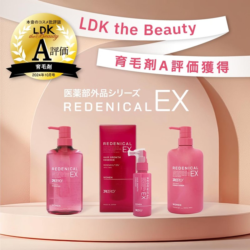 DRZERO Redenial EX Hair & Scalp Shampoo WOMEN Refill, For