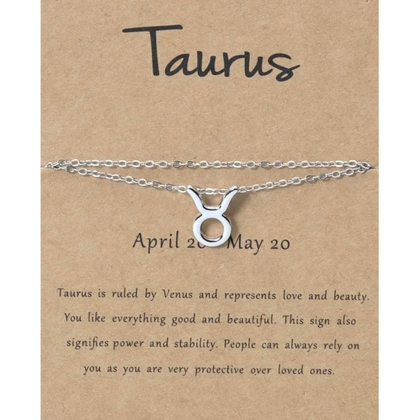 FAIRY GLINT Silver Zodiac Sign Anklet – Elegant 925 Sterling