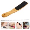 Healvian Bamboo Foot File Scrubber Exfoliating Cuticle Remover Callus File