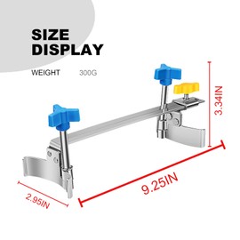 Saihisday Timing Locking Tool Kit Cam Lock Tool Camshaft Sprocket Clamp Kit Camshaft Gear Holder Dual Cam Clamp(Stainless Steel)