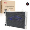 EGINCOOLER Aluminum Radiator for 2010-2014 Polaris Ranger 400/500 /800 XP800