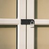 FUNSUEI Pack of 6 Padlock Hasp, Lock Bolt Stainless Steel