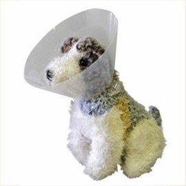 VetOne Clinic Clear Collar Cone Dog Canine 15 cm Transparent Material All Around Vision