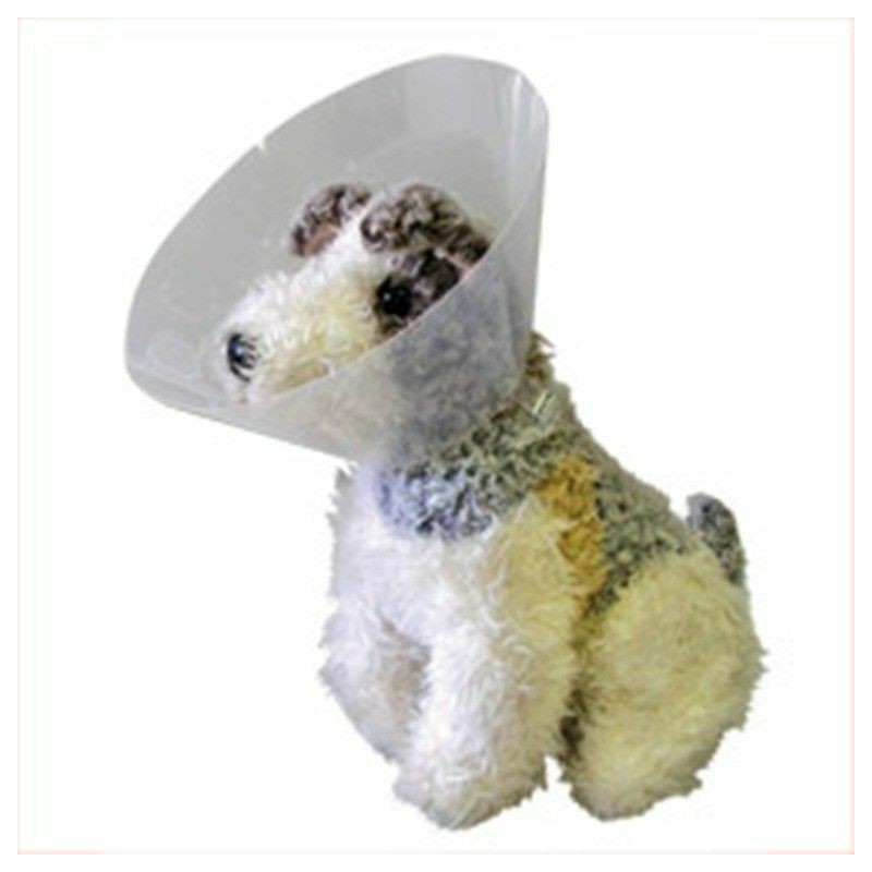 VetOne Clinic Clear Collar Cone Dog Canine 15 cm Transparent