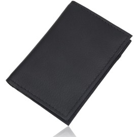 Malibu Select c524 Genuine Leather Pass Case, Goat Leather, Commuter Holder, Card Case, IC Card Holder, Black, Black, Men's Business, Men, Gentleman, Black