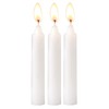 Ner Mitzvah Classic White Taper Candles – 5 Inch Candles