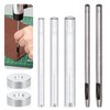 Keadic 7Pcs Leathercraft Rivet Install Punch Base Tool Kit, Stainless