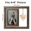 1st Christmas Daddy & Me Wood Picture Frame New Dad