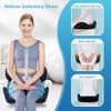 Lexeme X Large Memory Foam Seat Cushion Lumbar Support Pillow