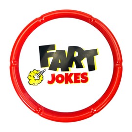 Fart Jokes Button - 40 Funny Jokes and Sounds - Hilarious Talking Toy for Office Humor, Games and More
