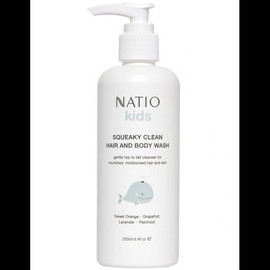 Natio Buy Natio Squeaky Clean Hair & Body Wash 250ml Online
