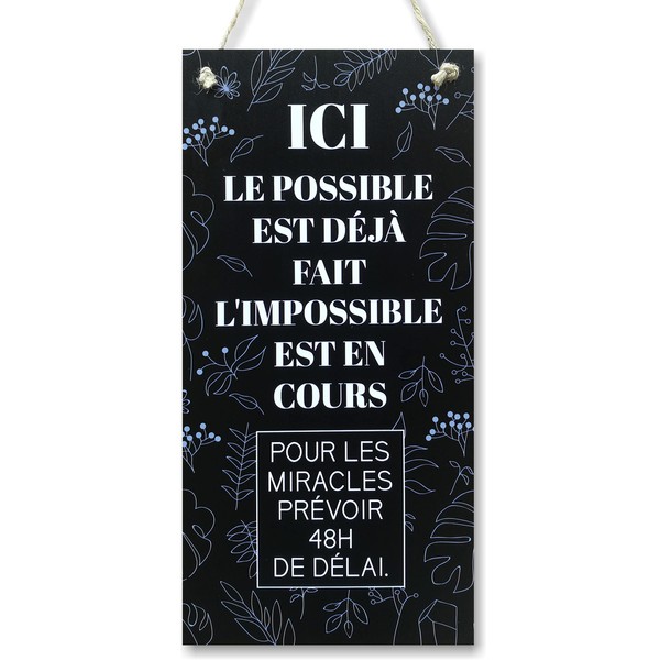 CARISPIBET Here the possible is already done | decorative signs