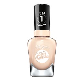 Sally Hansen Miracle Gel Nail Polish No Artificial UV Light Cream of the Crop Nude with Intense Shiny Gel Finish No.610 (1 x 14.7 ml)