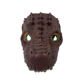 shenhailan Soft Rubber Dinosaur Claw Hand Puppets, Dinosaur Mask Role Play Toy for Toddlers Boys Girls Gifts (Tyrannosaurus Rex, 1 Pcs) Q9899-596