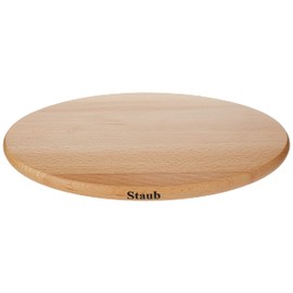 ZWILLING J.A. HENCKELS 40509-375 Staub Oval Wooden Trivet 11" X 8"/29 X 20 cm, Olive Wood