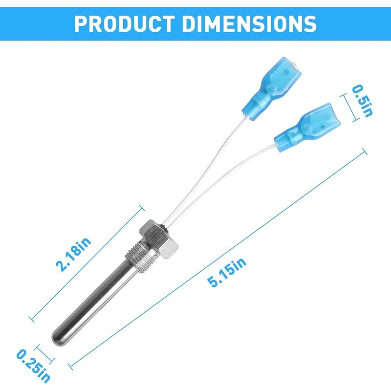 42002-0024S Stack Flue Sensor Replacement for Pentair Sta-Rite MasterTemp Max-E-Therm