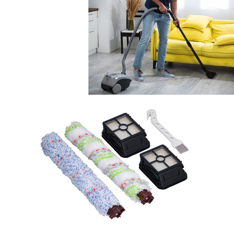 Rolling Brush Filter Set Replacement Parts Fit for Bissell 1868