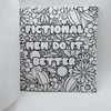 Adult Bookish Phrases Coloring Book With Extra Cozy Items Book