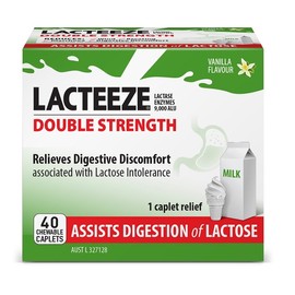 Lacteeze Double Strength Caplet X 40