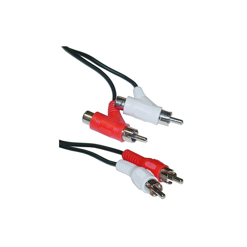 MAGNUM PRO MA427 Piggyback Dual RCA Cable 6ft