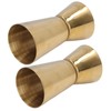 Double Head Cocktail Jigger Stainless Steel Gold Wine Jigger Bar