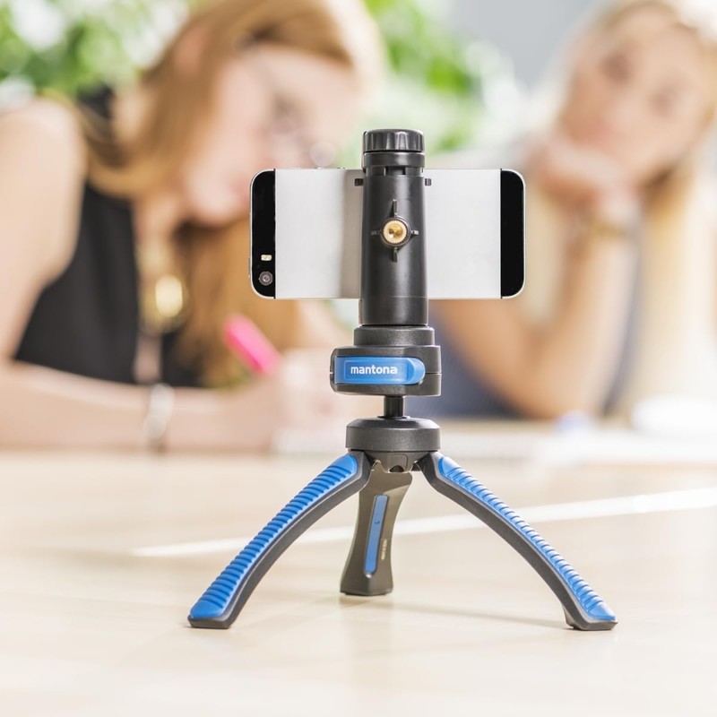Mantona Kaleido Mini 3-Leg Table and Hand Tripod with Ball