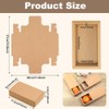 LANSKYLAN Pack of 18 Kraft Paper Drawer Box Gift Box