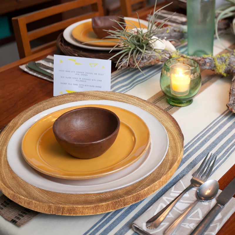 Nicunom 2 Pack Large Wood Slab Serving Board, 9"-10"/11"-12" Wood