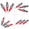 Spark Plugs, 3 Pcs D8TC 3 Electrode Spark Plug Pit
