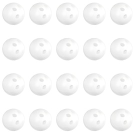 Nogeqi Pack of 20 Rattle Balls Baby Set, Rattle Boxes Squeaker for Sewing In, Rattle Balls for Filling Material Toy, Squeaky Rattles Diameter 24 mm for Dog Pet Baby Cuddly Toys