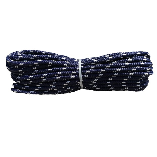 Nautical Braid Rope Polypropylene Rope 20m x 8mm Navy Blue