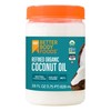 BetterBody Foods Organic Refined Coconut Oil, 28 Fl Oz, All