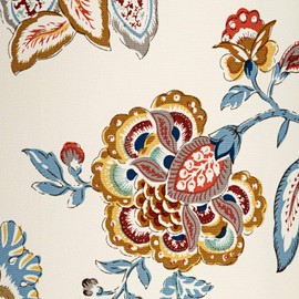 Set of 2 Softback Drum Print Lamp Shades Multi-Color Paisley Medium 14" Top x 16" Bottom x 11.5" High Spider with Replacement Harp and Finial Fitting - Springcrest