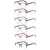JM Blue Light Reading Glasses for Women with Spring Hinge,