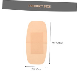 KOMBIUDA 30Pcs Breathable Plasters Flexible Injury Protectors for Wounds and to Peel Off