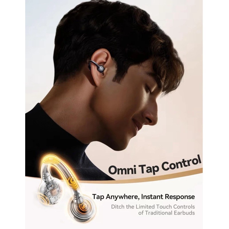 JOYROOM OE3 Clip-On Open Ear Earbuds Wireless Bluetooth Auto L-R