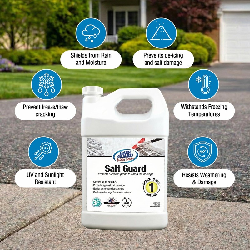 Rain Guard Water Sealers SP-1006 Salt Guard 1 Gallon- Clear