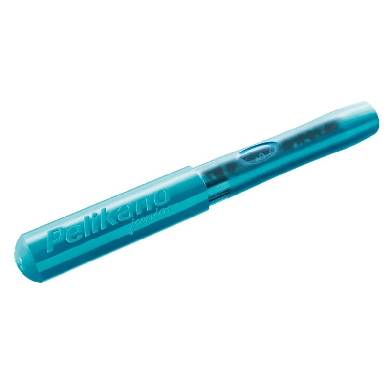 Pelikan Pelicano Jr. Fountain Pen, Turquoise Blue, Medium Point (A)