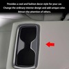 Hyorabyn Carbon Fiber Pattern Center Console Car Accessories for Toyota