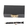 Oboe Brooch Pin Fashion Elegant Simulation Metal Musical Instrument Brooch