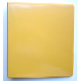 Yellow 3 Ring 1" View Binder 8.5 X 11